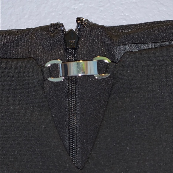 black and white striped dress - Picture 3 of 5